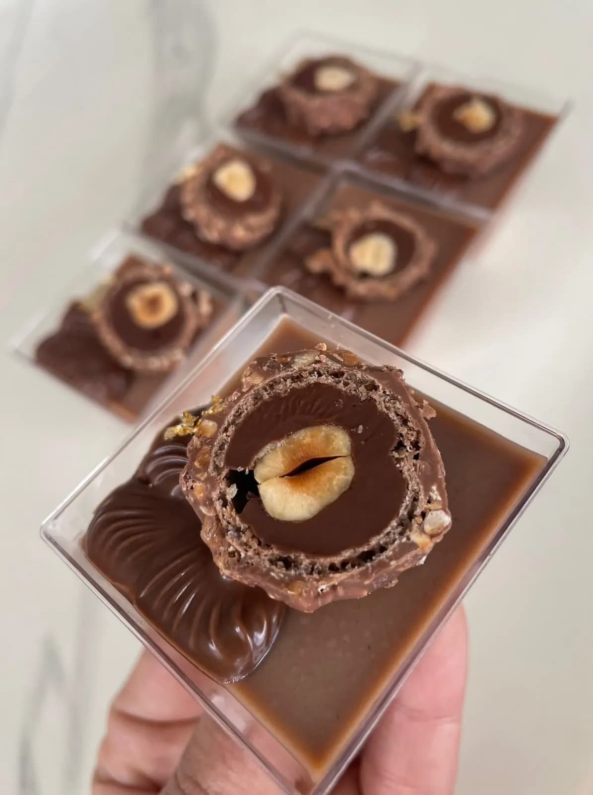 Ferrero & Nutella Panna Cotta view 3