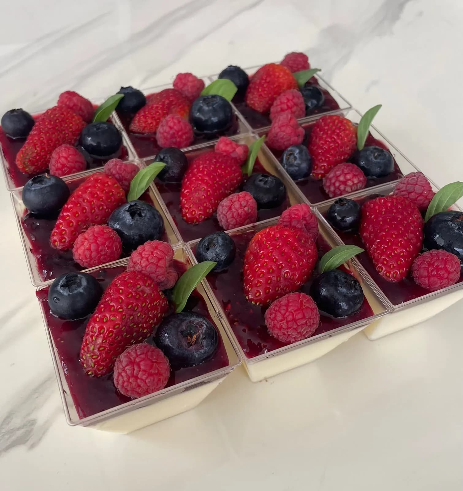 Panna Cotta frutos rojos
